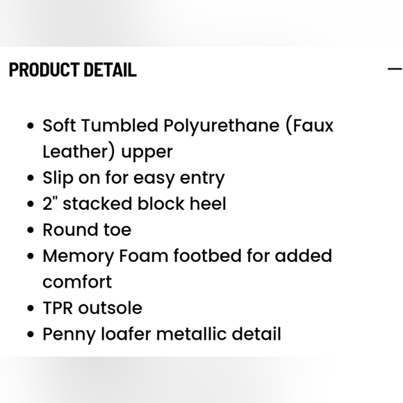 Jones New York | Block Heel Loafers - Picture 4 of 5